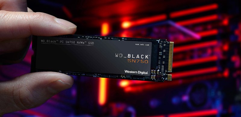 WD Black SN750 NVMe SSD
