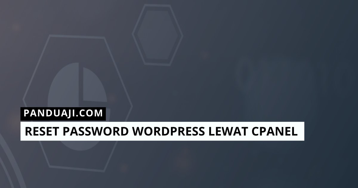 Reset Password Wordpress