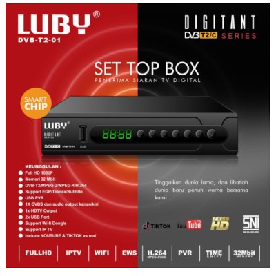 Set Top Box Tv Digital Luby T2-01
